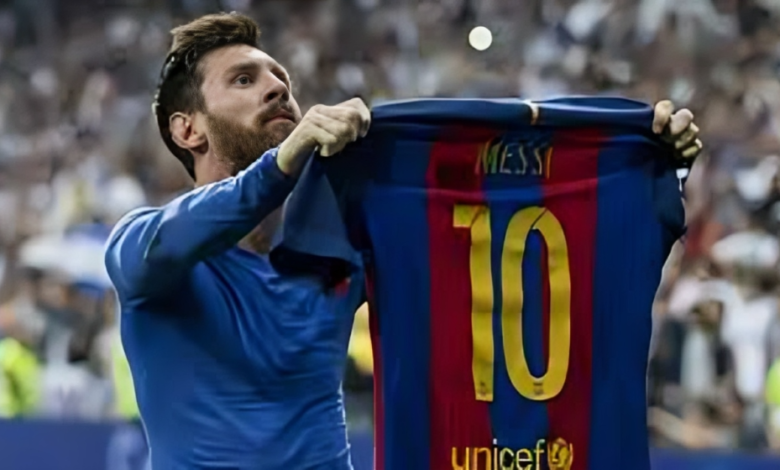 Messi-Trikot